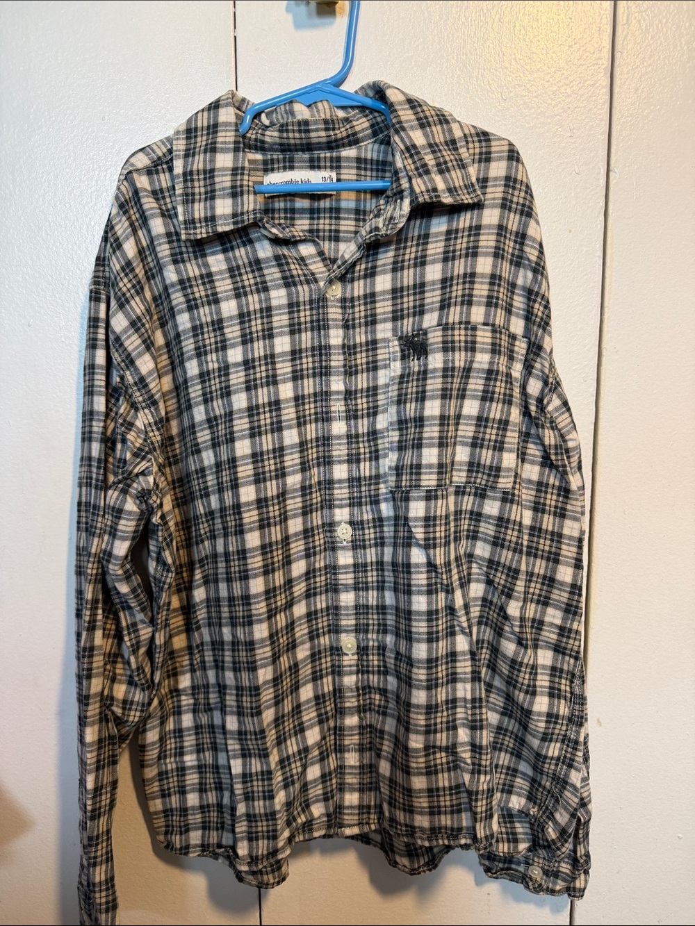 abercrombie kids  Plaid Button-Down Shirt